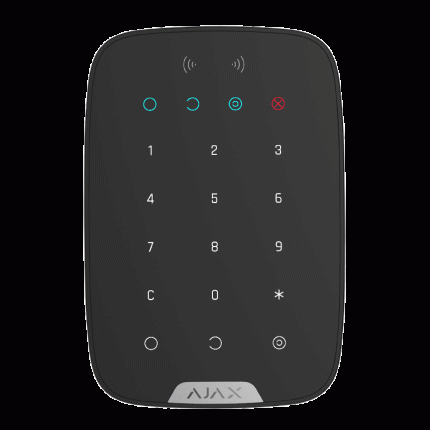 AJAX SYSTEMS - KEYPAD PLUS BLACK