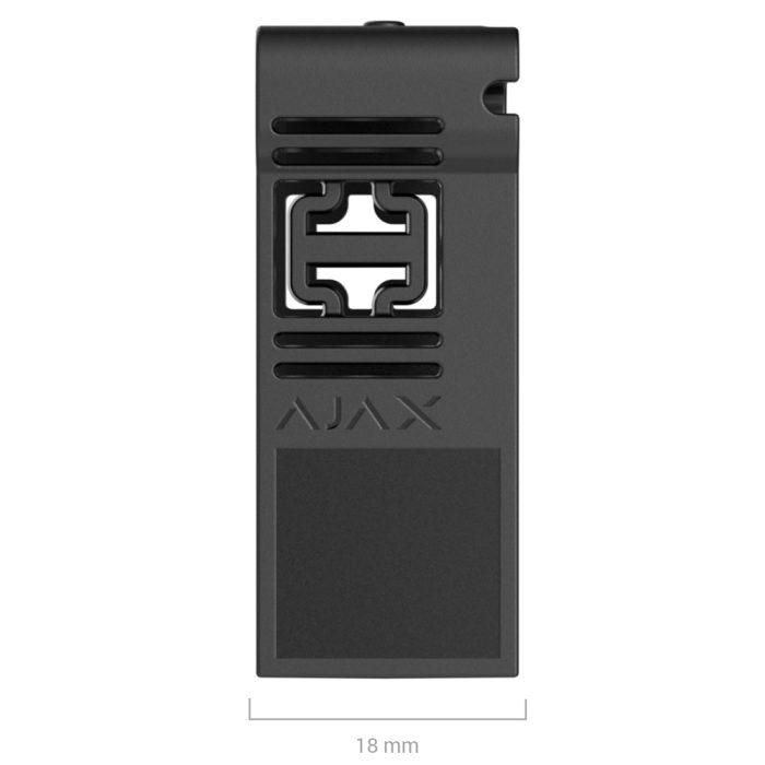 AJAX SYSTEMS - DIN HOLDER BLACK