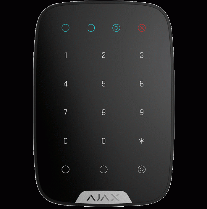 AJAX SYSTEMS - KEYPAD BLACK