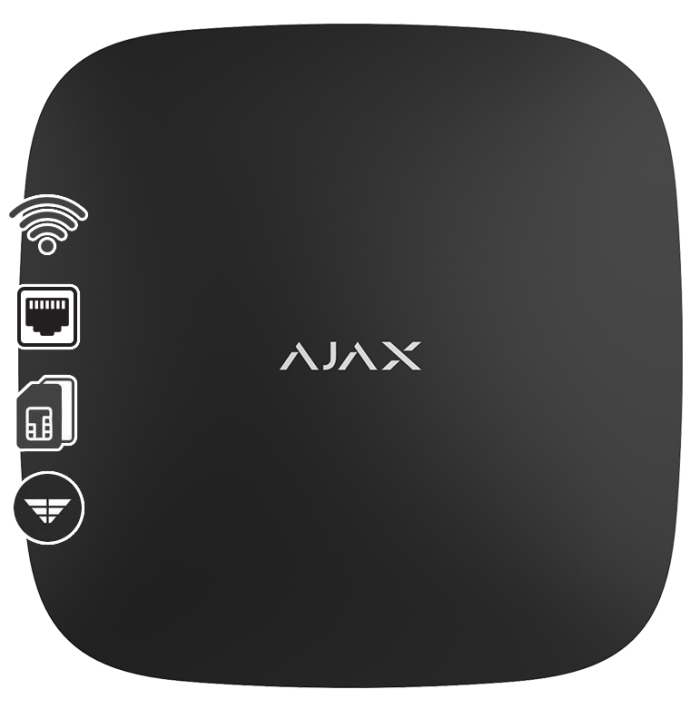 AJAX SYSTEMS - HUB 2 PLUS BLACK