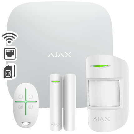 AJAX SYSTEMS - STARTER KIT PLUS WHITE