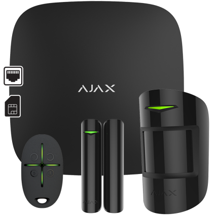 AJAX SYSTEMS - STARTER KIT BLACK