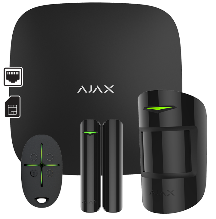 AJAX SYSTEMS - STARTER KIT BLACK