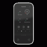 AJAX SYSTEMS - KEYPAD TOUCHSCREEN WHITE